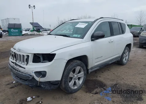2016 Jeep Compass Sport из США, поврежденный, VIN 1C4NJDBB9GD751271